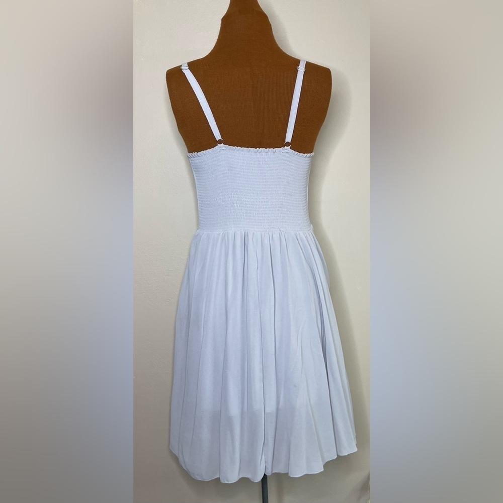 Ellames Summer Dress Spaghetti Strap Cocktail Swing Beach Sundress Size Small - Picture 4 of 10